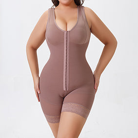 PROWAISTTRAINER Female High-waist Body Shaping Jumpsuit Tight-fitting Abdomen-lifting Hip-lifting Underwear Zipper Bottom