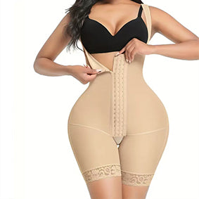 PROWAISTTRAINER Body Shaping One-piece Bottom Cloth Tight Abdomen Hip-lifting Corset Women's Shoulder Buckle Reinforced Tops