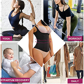Ladies Waist Trainer Abdomen Corset Vest Postpartum Body Shaping Exercise Belt PROWAISTTRAINER