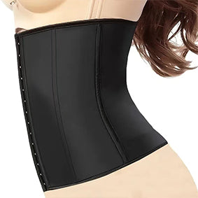 Woman's PROWAISTTRAINER Four Seasons Postpartum Body Building Sweating Exercise Trainer 9 Bone Latex Abdominal Waist Corset