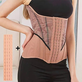 Women's PROWAISTTRAINER Waist Trainer Corsets Adjustable Hooks Abdominal Girdle Tummy Control Slimming Body Shapewear Mujer