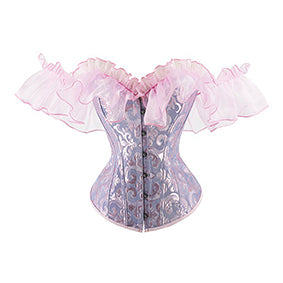 Womens PROWAISTTRAINER Jacquard Satin Lace Palace Corsets Ladies Body Shaping Clothes Explosions Plus Size Underwear