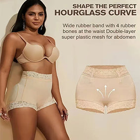 High Waist Hip Tummy Shorts Summer Body Shaping Comfortable Boxer Lace Ladies Tight Pants PROWAISTTRAINER Woman