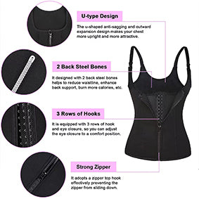 Ladies Waist Trainer Abdomen Corset Vest Postpartum Body Shaping Exercise Belt PROWAISTTRAINER
