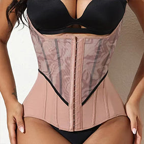 Women's PROWAISTTRAINER Waist Trainer Corsets Adjustable Hooks Abdominal Girdle Tummy Control Slimming Body Shapewear Mujer